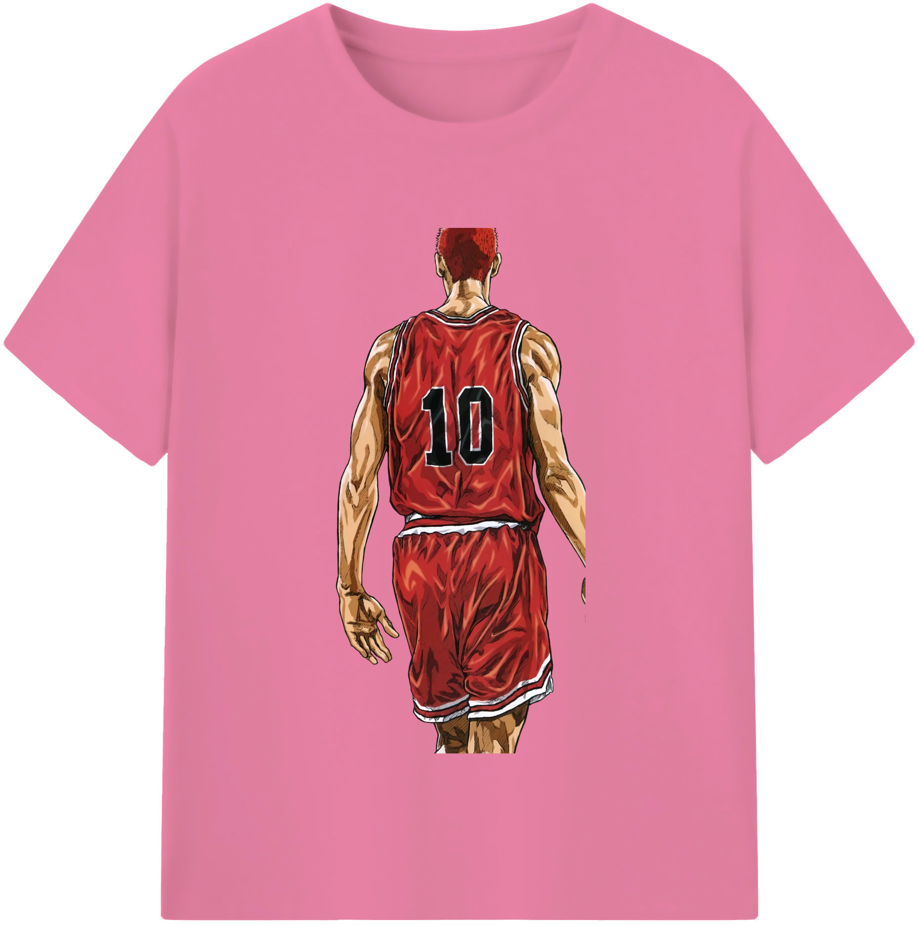 SLAM DUNK／スラムダンク 綿100％半袖Tシャツ（フロントプリント）